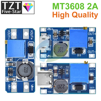 TZT 1/5PCS MT3608 DC-DC Step Up Converter Booster Power Supply Module Boost Step-up Board MAX output 28V 2A