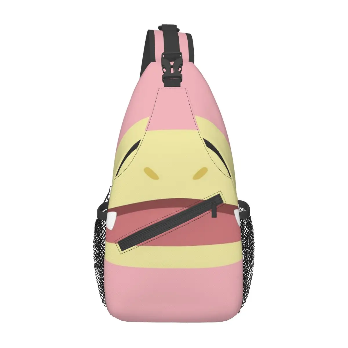 Slowpoke Poke Maniac Boca Peito Bag, Saco transversal durável personalizado, Presente personalizável