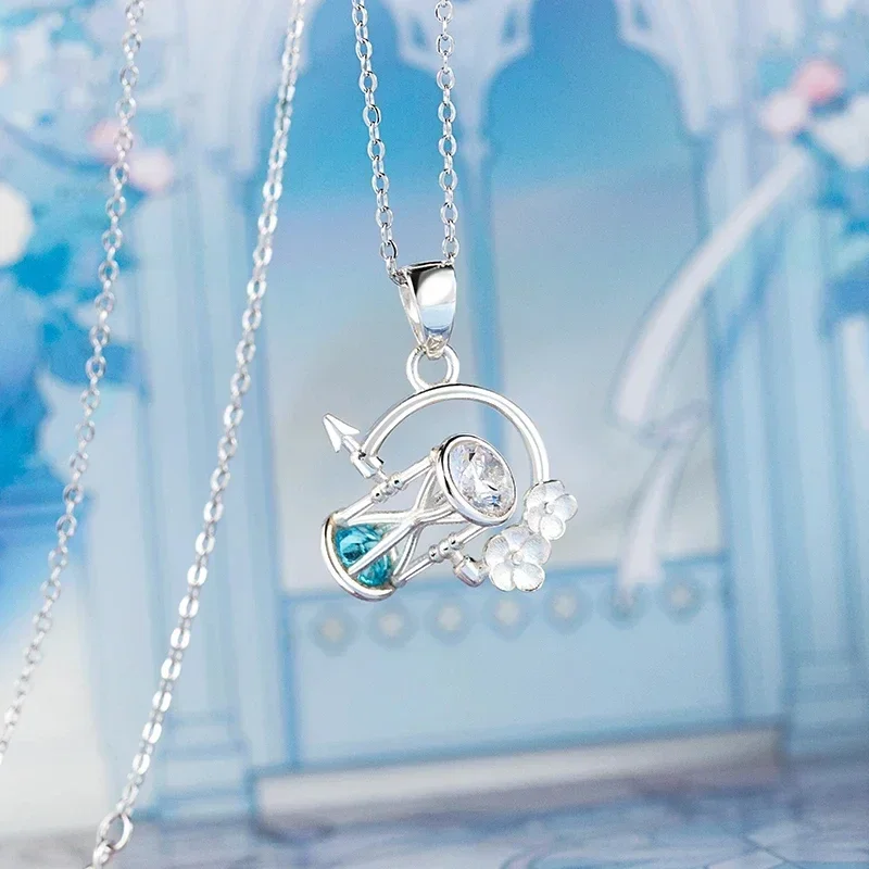 Collier Anime Link Click Lu Guang, Cheng Xiaoshi Cosplay unisexe, pendentif ras du cou, bijoux, accessoires de fête d'halloween, cadeaux