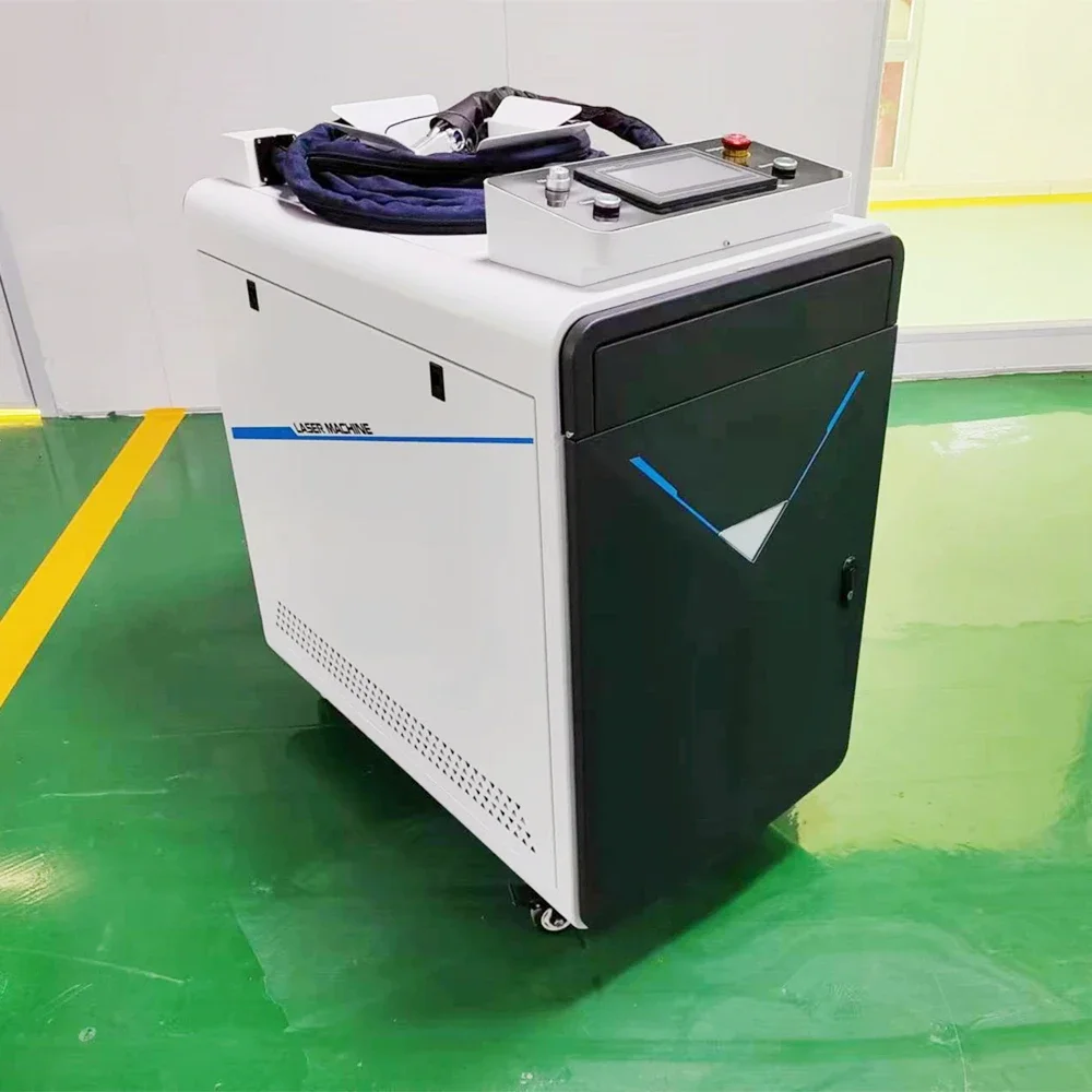 High Efficiency 2-3kw Fiber Laser Cleaning Machine Lazer Rust Removal Cleaning Machine Laser Metal Surface Cleaning Machine