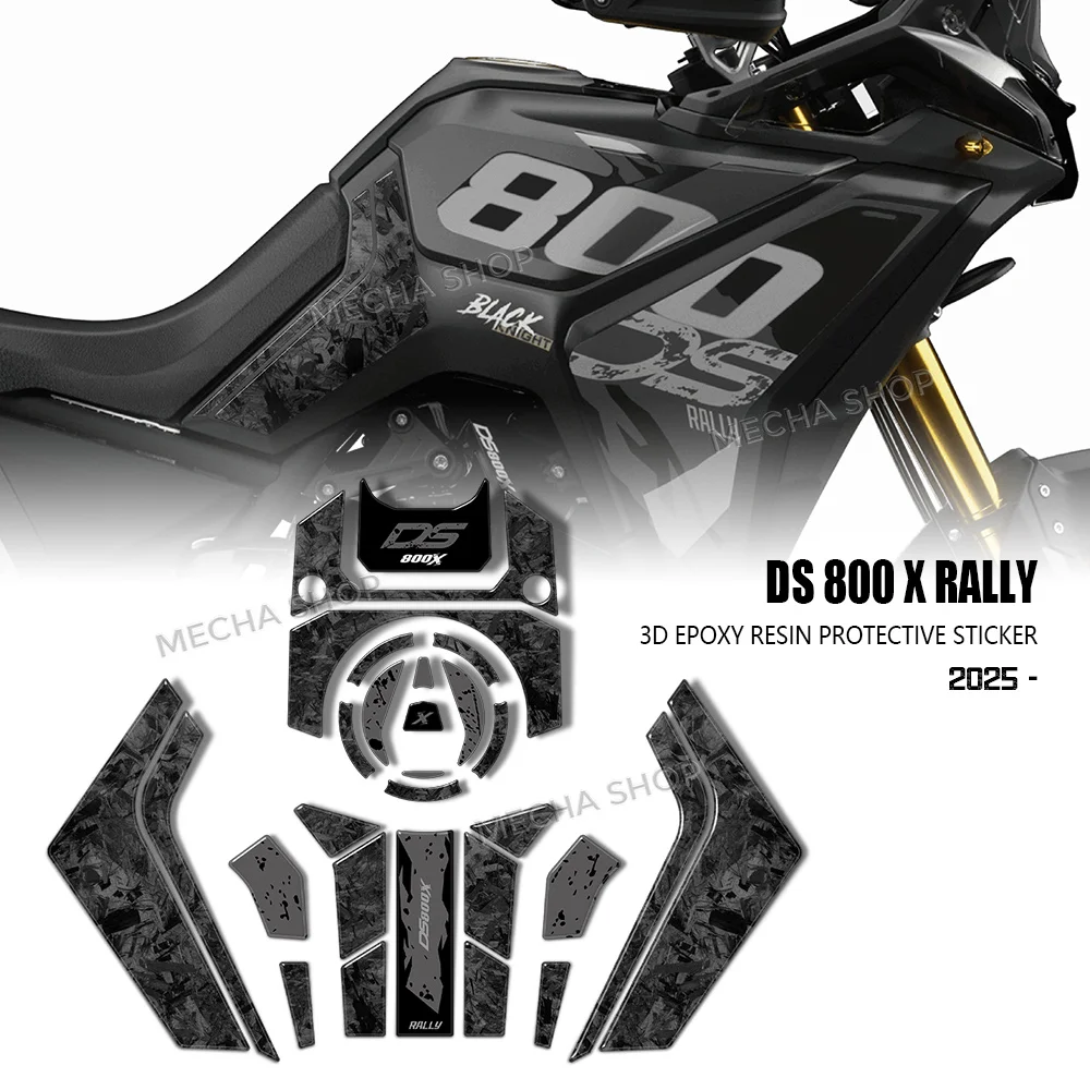 Tank Pad for Voge Valico 800DSX Rally DS800X 2025 2026 Motorcycle 3D Resin Sticker Protection Kit