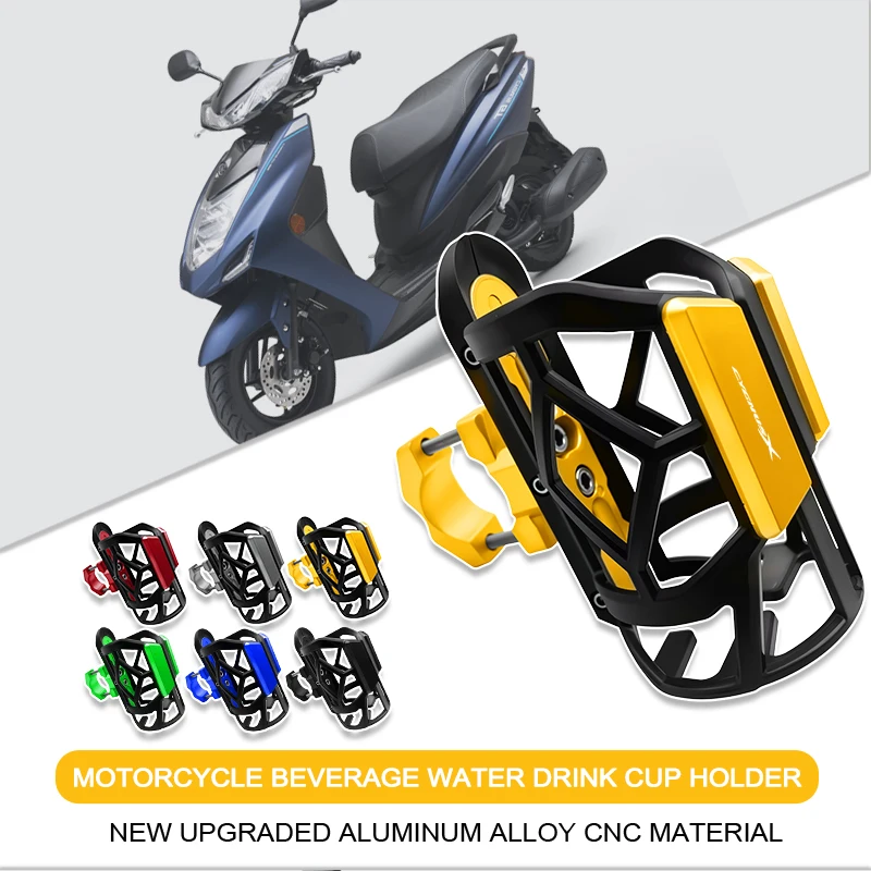 Для YAMAHA CYGNUSX 125 CYGNUS X 125 SMAX 155 Универсальная мотоциклетная функциональная стойка для чайника с ЧПУ, держатель для чашки с водой, бутылка для напитков