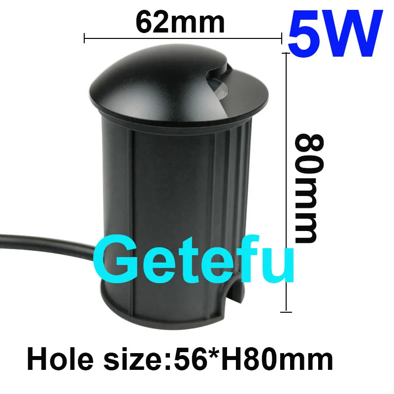 3w 5w 10w led garten leuchte ip67 ac110v 220v dc12v strahler außen einbau unterirdische lampe boden landschafts beleuchtung – Detail 14