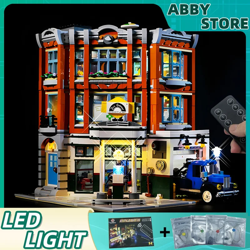 

DIY RC LED Light Kit For LEGO 10264 Corner Garage (Only LED Light,Without Blocks Model)