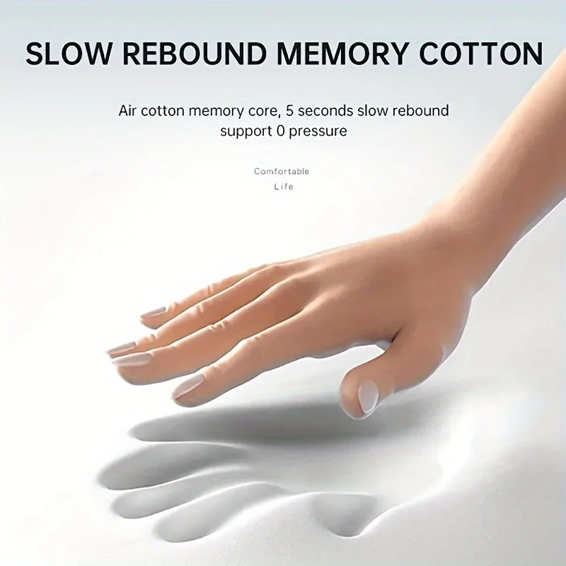 Neck Massage Pillow Electric Massage Hot Compress Vibration Massage Cervical Pillow Relaxing Sleeping Memory Foam Spine Support view 3