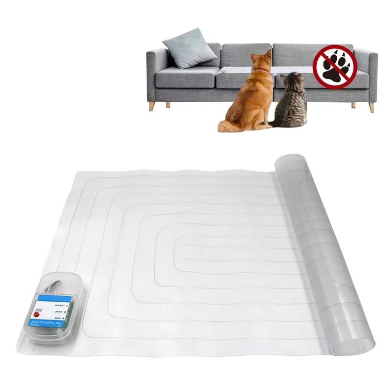 

Pet Safe Shock Mat Indoor Training Pad for Dogs and Cats Electric Mat for Cats Dogs Off Furniture Counter