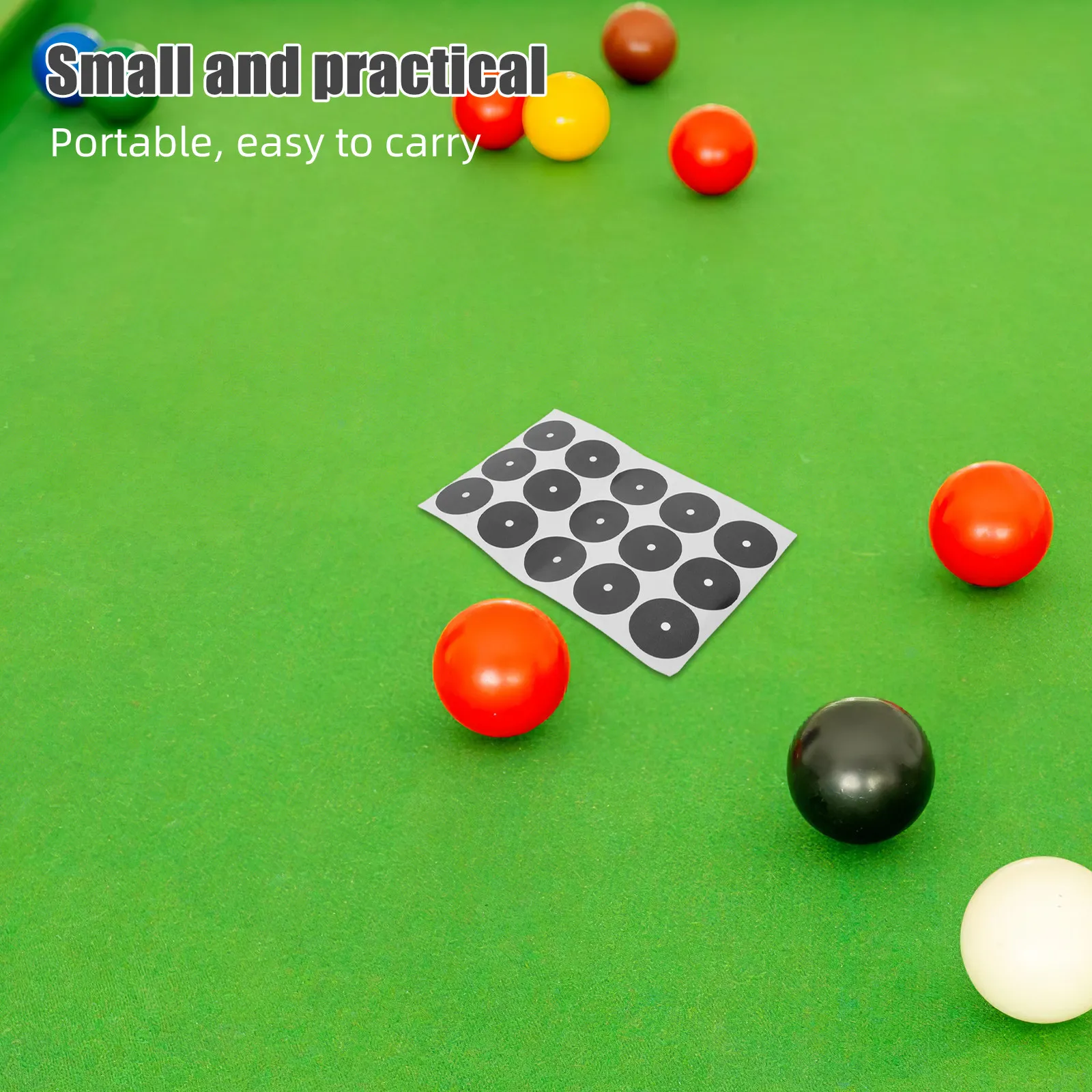 

Набор из 5 черных маркеров для бильярдного стола, точечные метки для снукера, маркеры для позиционирования бильярдных шаров, точные маркеры для тренировок, круглые, для игры на сукне