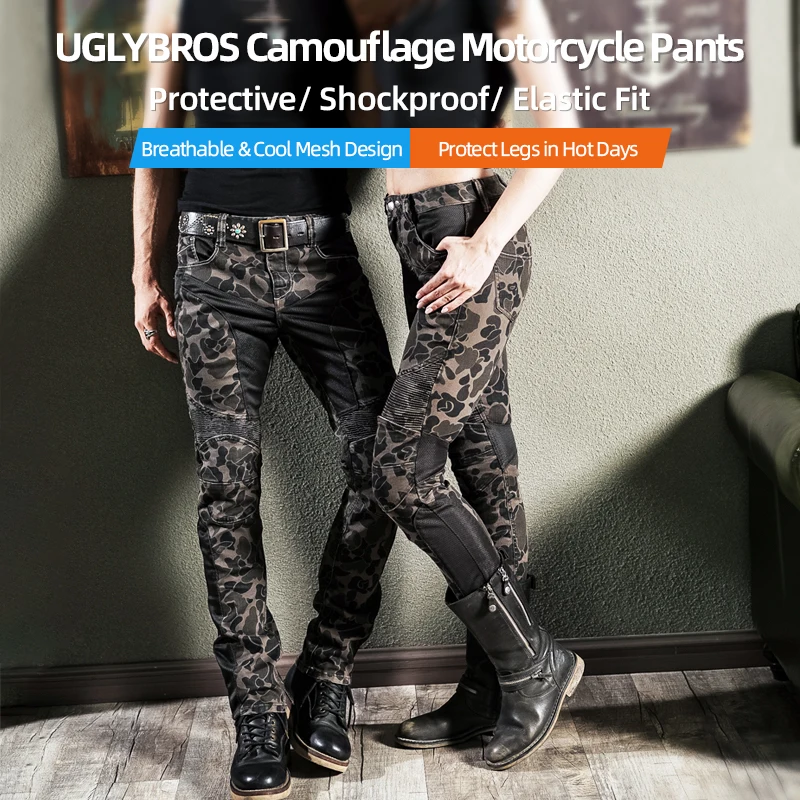 

UGLYBROS мотоциклетные брюки мотоциклетные брюки мужские женские мотоциклетные брюки весна лето осень с защитным снаряжением CE
