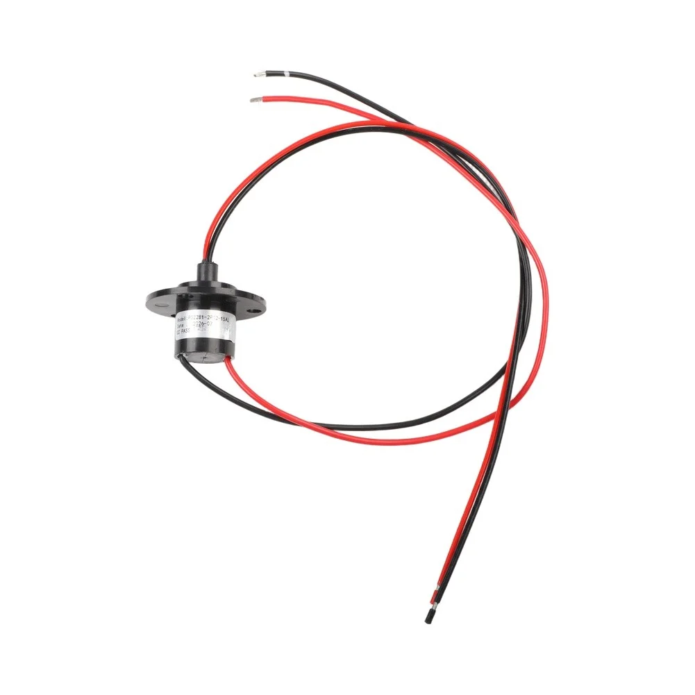 22mm Slip Ring for Powered Dining Table Mechanisms 20A 30A Current 240VDC Voltage 360 Degree Rotation and IP51 Dust Protection