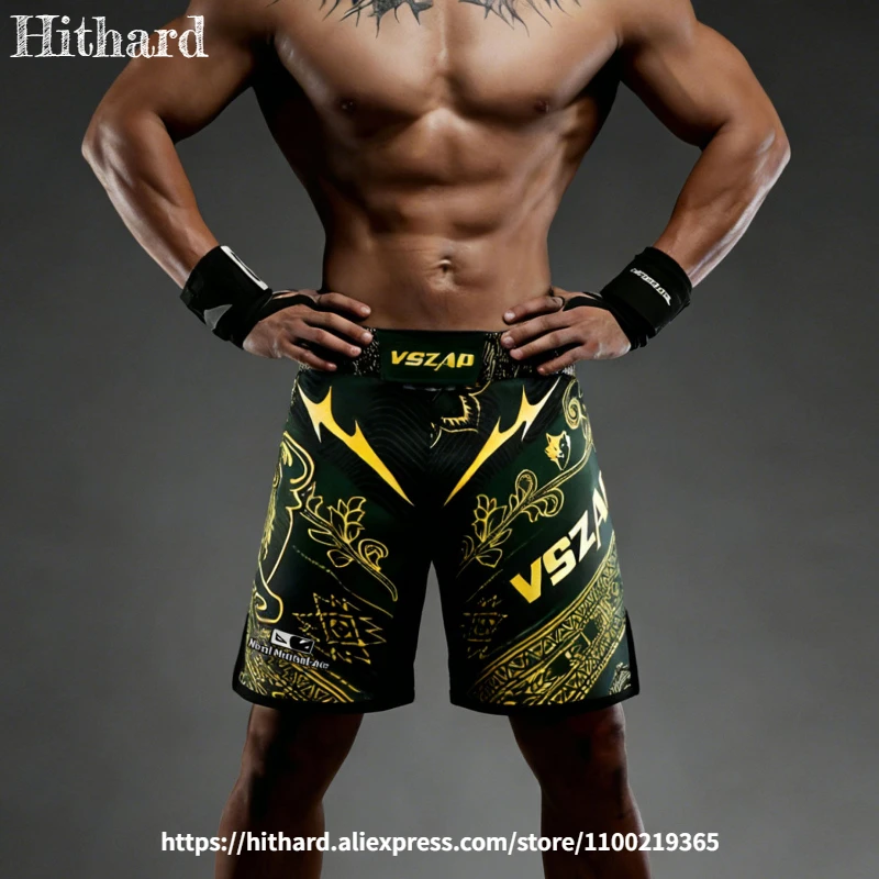 

Шорты VSZAP для BJJ и MMA, безгилевые шорты для джиу-джитсу, борцовские шорты для бокса, мужские и женские спортивные шорты для тренировок в зале, черные