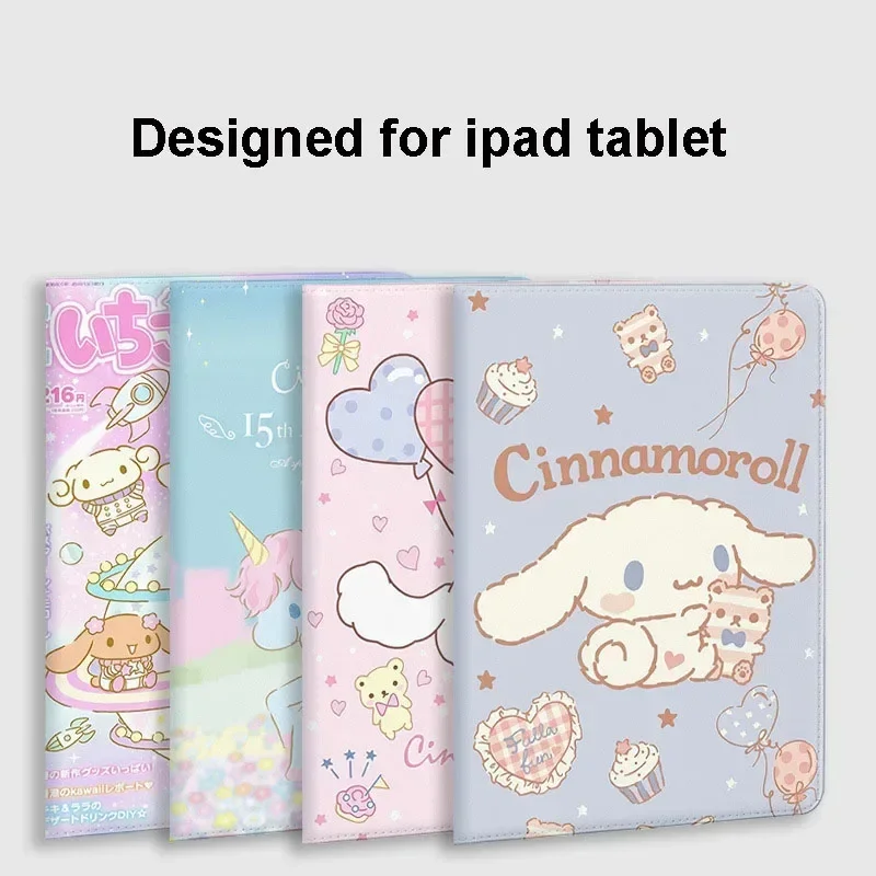 Чехол для Ipad чехол Sanrio Cinnamoroll Kawaii For Pro 2021 2020 11inch Mini 6 5 Чехол 10,2 2018 Air 2 3 4 9,7 10,5