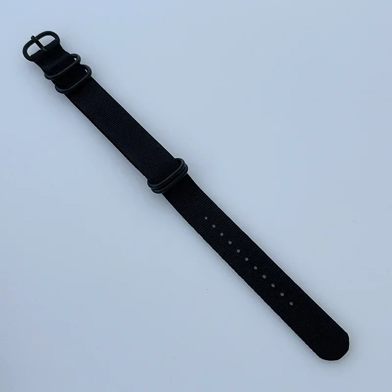 Nylon Watch Band Army Sports Watch Strap 18MM 20MM 22MM 24MM Wristband Accessories Black Ring Buckle For Samsung Huawei Watch