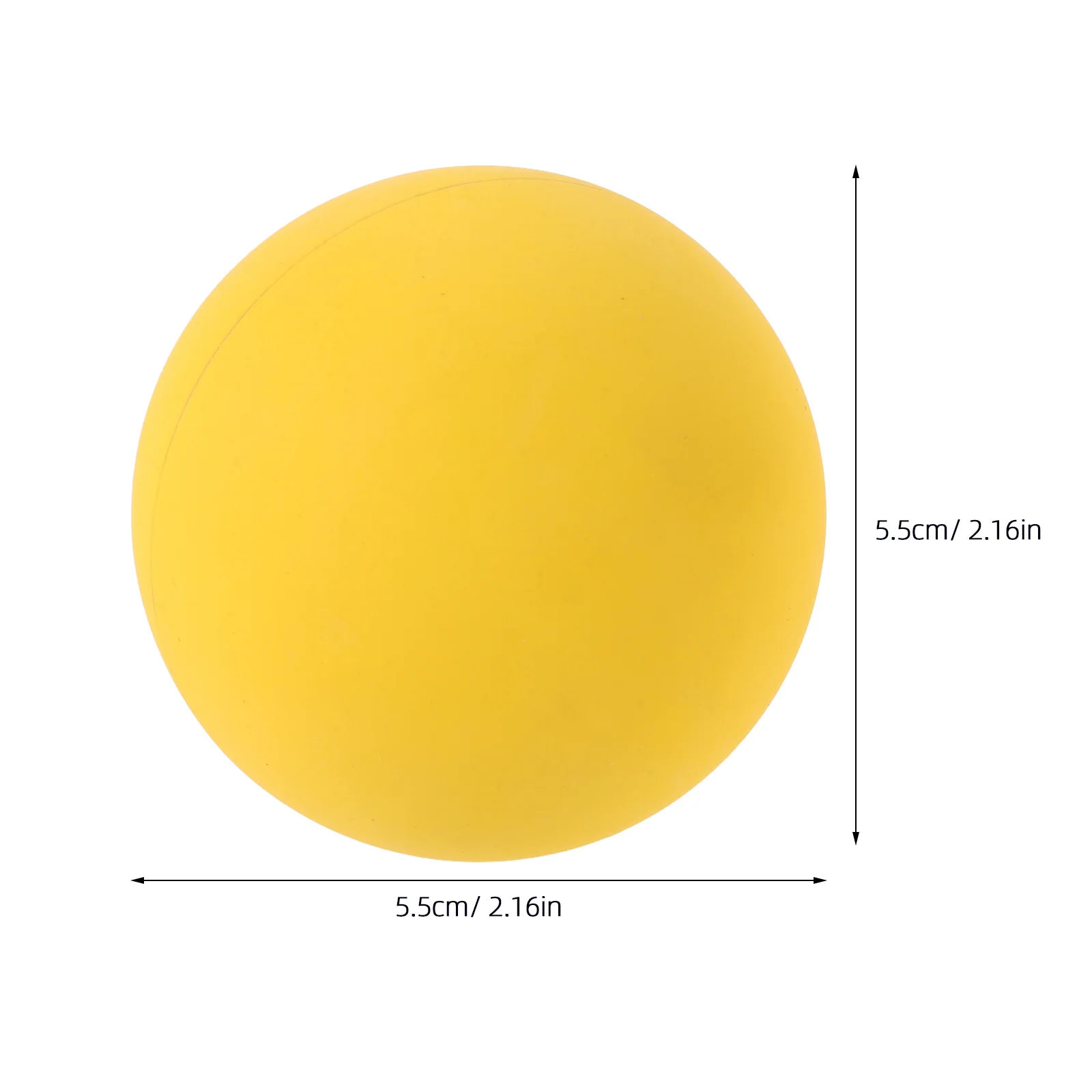 4 قطعة كرات التدريب عالية المرونة المطاط انتعاش الرياضة الممارسة المحمولة كرة نطاطة صغيرة ملعب البيسبول الكرة الطائرة #3