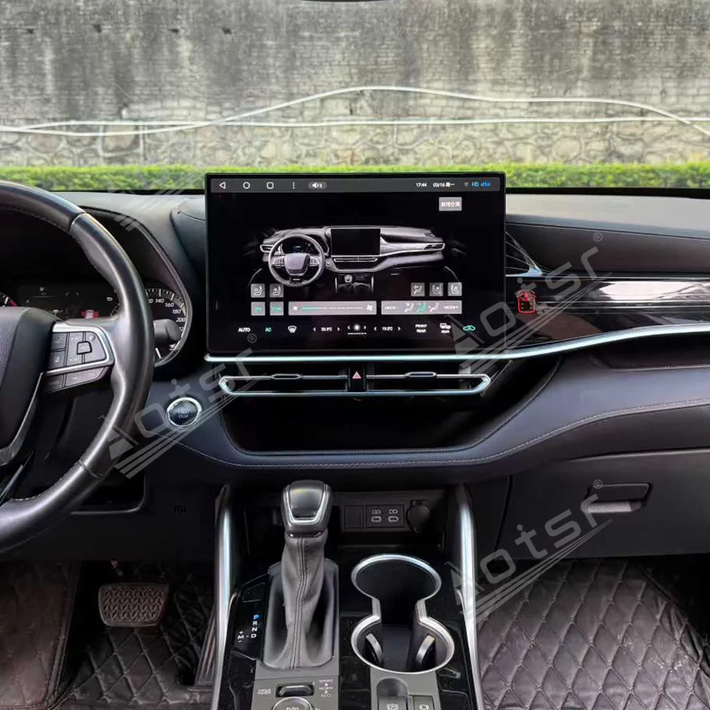 15.6 Inch 8 Core Qualcomm Android Car Multimedia Automotive For Toyota Highlander 2022~2025 GPS Navigation Car Radio Head Unit