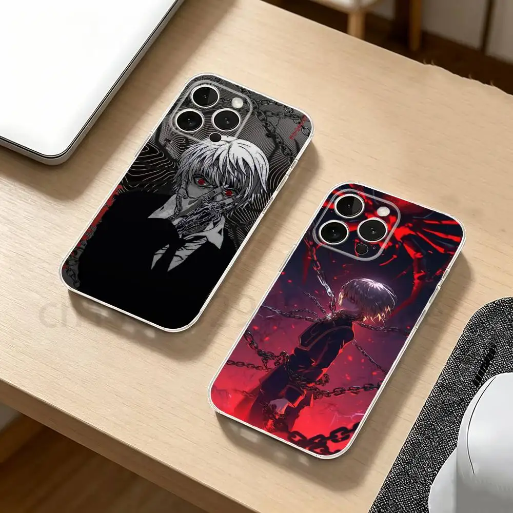 HUNTER K-Kurapika Kurta Phone Case For iPhone17,16,15,14,13,12,11,XR,Pro,Max,Plus,mini,Transparent Soft Cover