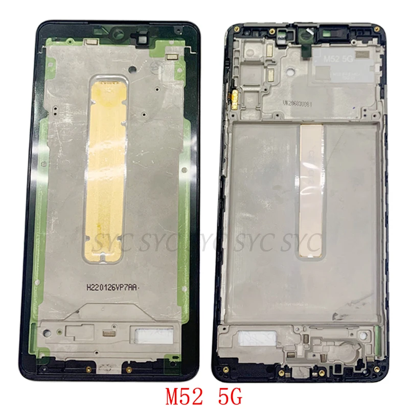 Middle Frame Center Chassis Cover Housing For Samsung M53 M52 M33 M23 Phone Metal LCD Frame Repair Parts