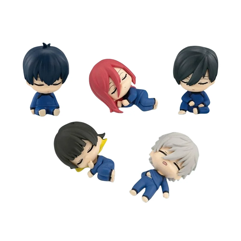 Anime BLUE LOCK Sleeping Blind Box Action Figure 5cm Pvc Figurine Yoichi Isagi Seishiro Nagi Model Toy Home Decoration Kid Gift view 6