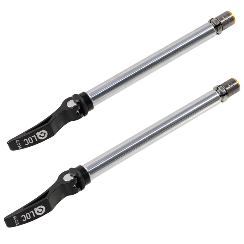 Mountain Bike Thru Axle 15x100mm 15x110mm SR SUNTOUR Front Fork Thru Axle Quick Release Lever Bike Front Fork Shaft Hub Axle