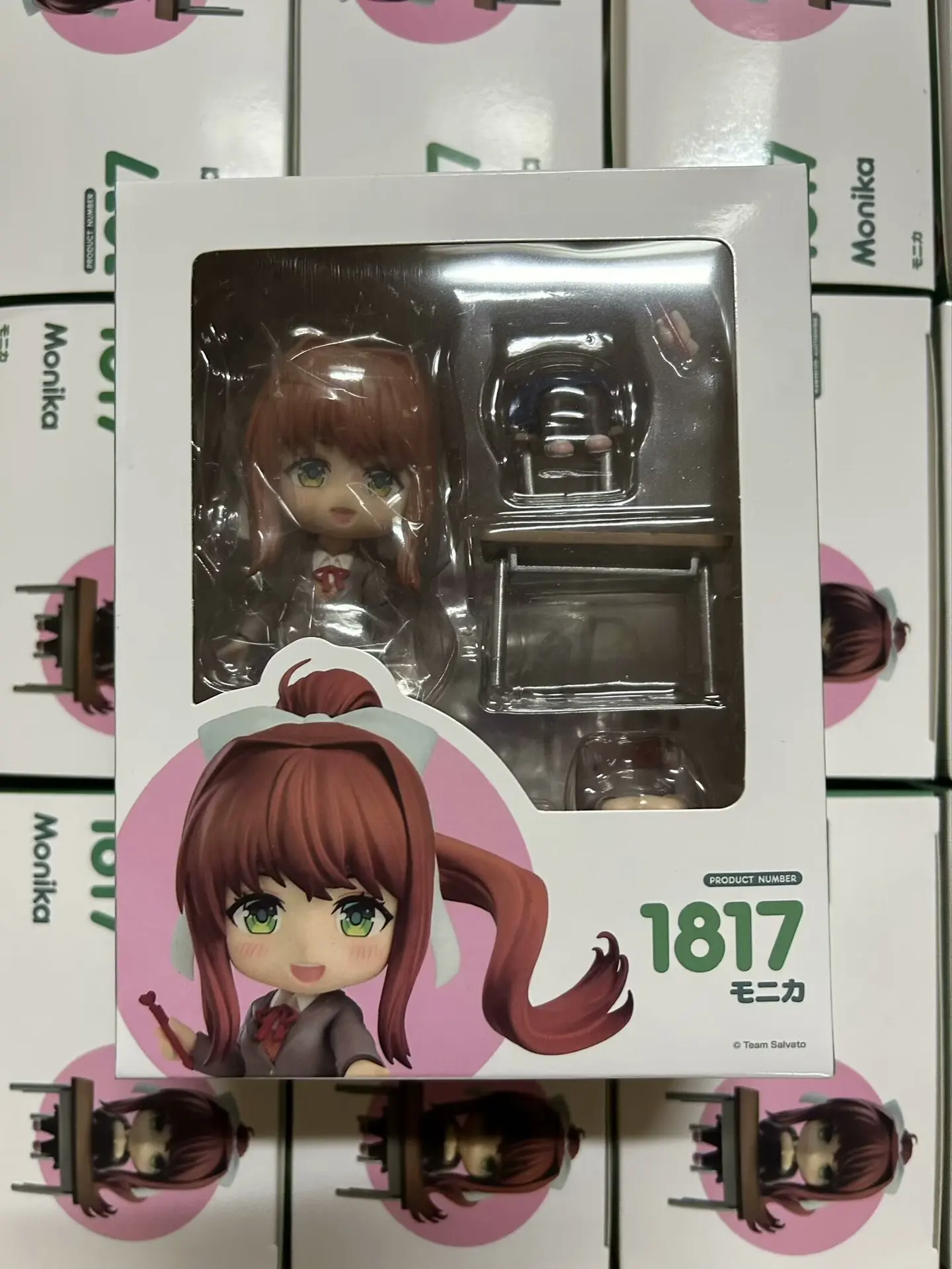 Clube de Literatura Doki Doki! Figura de menina anime Yuri # 1817 Sayori Action Figure Natsuki/Monika Estatueta Modelo Boneca Brinquedos Presentes