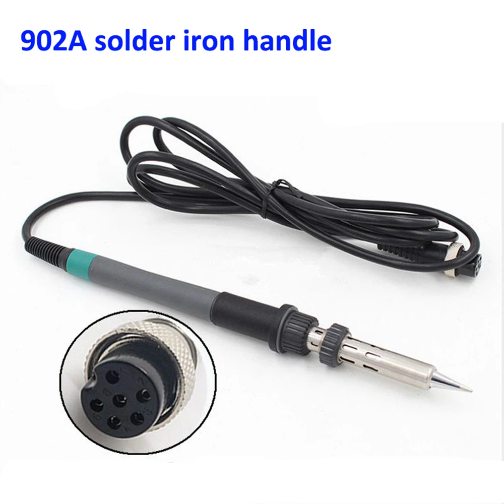 FEORLO 150W 902A Solder Iron Handle Electric Soldering Iron Handle Sleeve Heating Element for QUICK 205 205H 3205 Rework Station