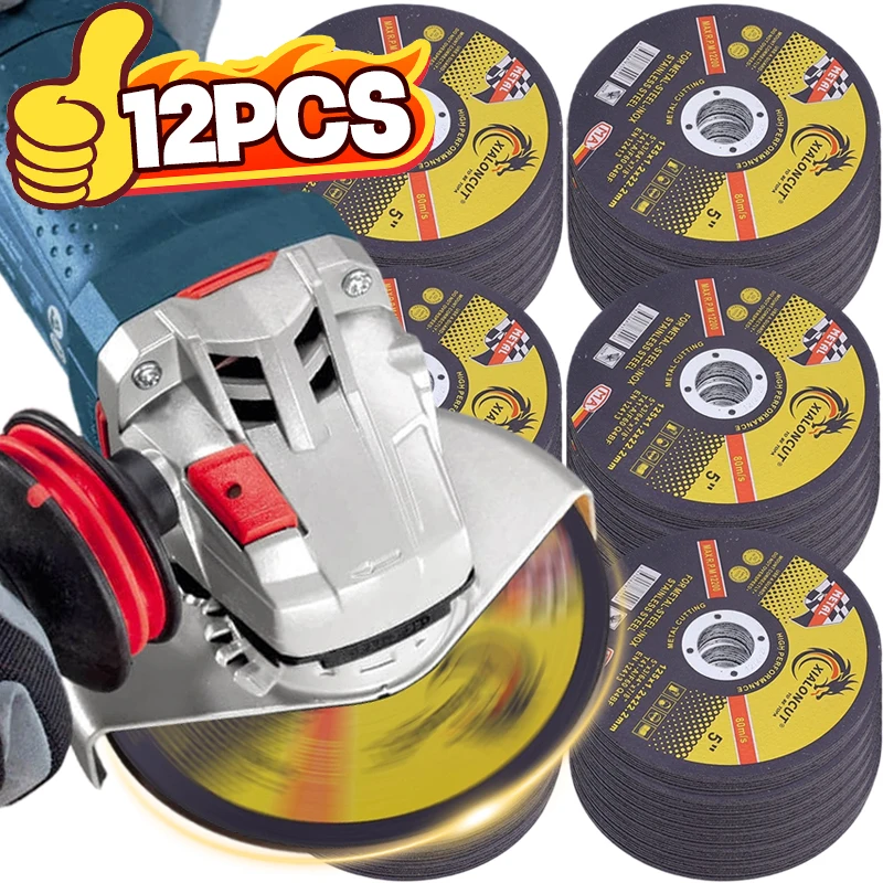 

12/1 шт. отрезной круг, циркулярная пила для смолы, угол 125 мм, шлифовальный отрезной диск для металла, железа, меди, дерева, пластика, режущая пила