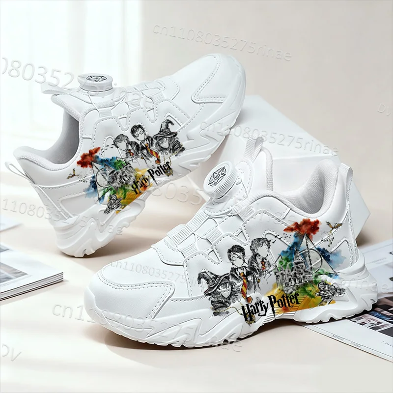 Zapatillas Deportivas para Niños con Estampado de Harry Potter, de Alta Calidad, con Soporte de Arco, Cómodas y Duraderas, Regalo para Niños y Niñas