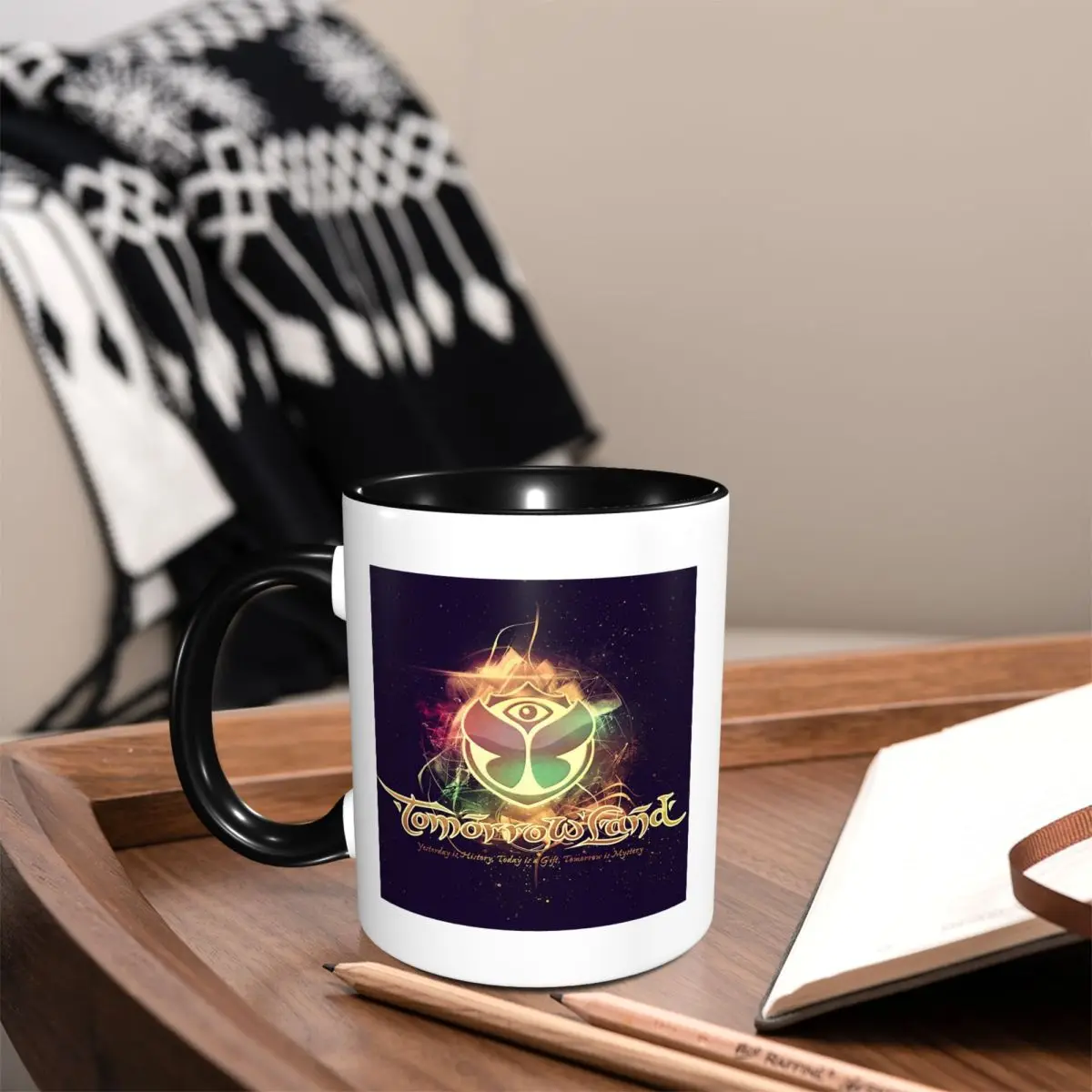 Tomorrowland Belgian Electronic Dance Music Festival Mug  Ceramic Coffee Cups Tea Mugs Milk Cup Drinkware Gift for Woman Man