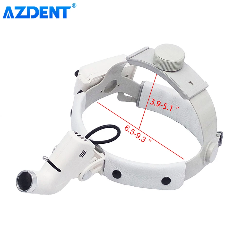 Dental Head Light LED Headband Loupe AZDENT DY-006 5W Lampa do lupów lornetkowych Regulowane narzędzia stomatologiczne Instrument dla dentysty