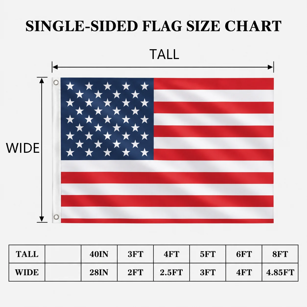 Custom Flag Single‑Sided Print Garden Flag Polyester Pongee Outdoor Yard Banner Fade Resistant All‑Weather Decorative Flag