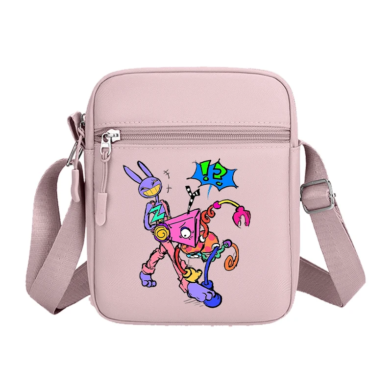 Cute Amazing Digital Circused Shoulder Bag Simple Casual Mini Crossbody Bags Oxford Side Sling Chest Pouch Birthday Gifts Pocket - view 4