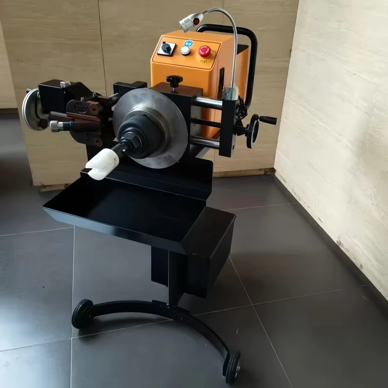 Speed Control Brake Disc Repair Machine Multi Functional Automotive Disc Grinding Machine Brake Disc Polishing Machine