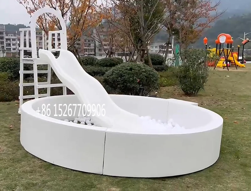 YLWCNN 사용자 정의 키즈 볼 풀 울타리 액세서리 아기 소프트 플레이 세트 소프트 플로어 볼 구덩이 점프 바운스 야외 부드러운 장난감 플레이 존