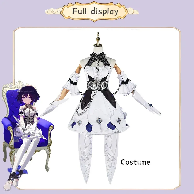 Seele Vollerei Cosplay Costume Honkai Impact 3 Carnival Uniform Wig Anime Halloween Costumes Women Game