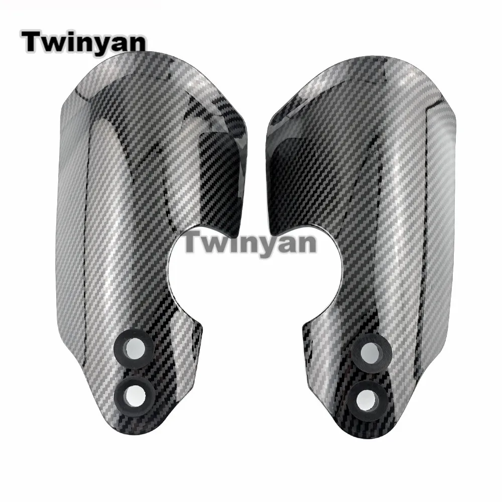 Handguard Fairing Club Style Hand Handlebar Protection For Harley Softail Fat Bob Low Rider S FXLR FXLRS Slim Cafe Racer Cutout 썸네일 6