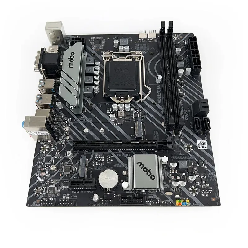 H511VH DDR4 Motherboard - LGA 1200 Socket, Supports 10th/11th Gen In-tel I3/I5/I7 CPUs, Equipped with HD-MI