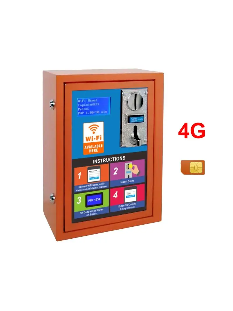 2025New Product Ideas 2025 Wall Mounted 4G LCD Screen Vending Machines With PIN Code Function WiFi Mquina Expendedora