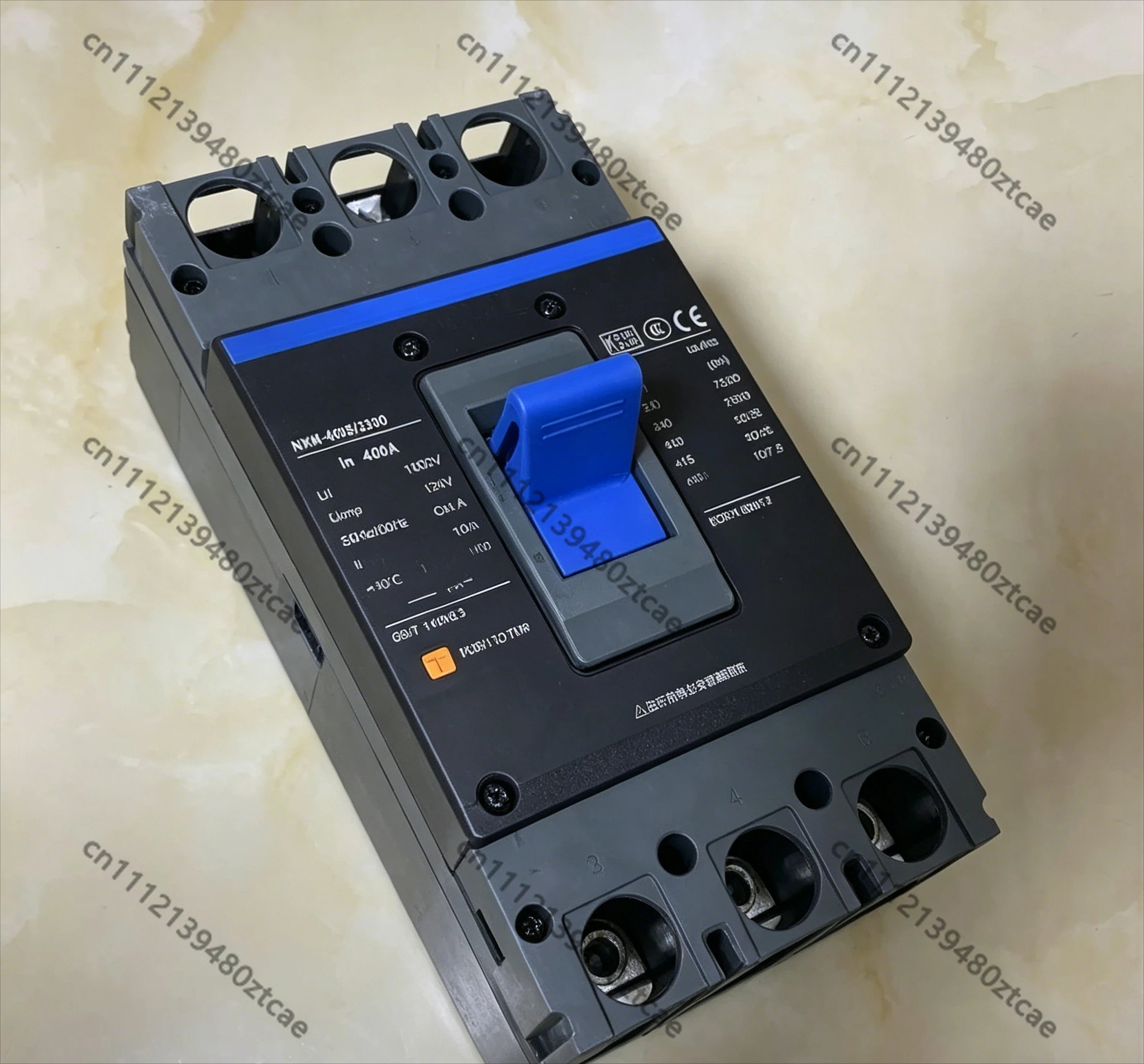 400A 500A 630A MCCB Molded Case Circuit Breaker 3P 4P Air Switch NM1 NXM Series Industrial Power Distribution Protection Switch