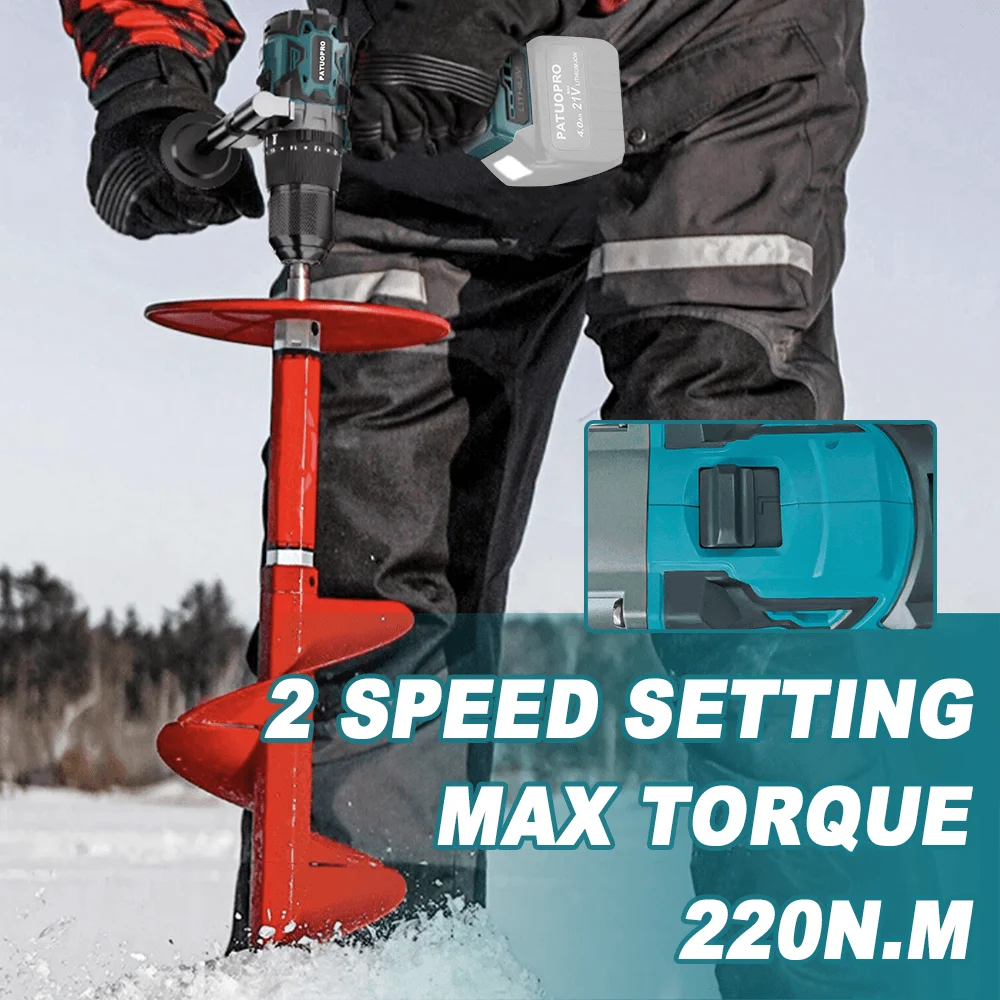 13MM bezszczotkowa elektryczna wiertarka udarowa akumulatorowa ręczna wiertarka udarowa do drewna metalowego betonu Fit Makita 18V bateria (bez baterii)