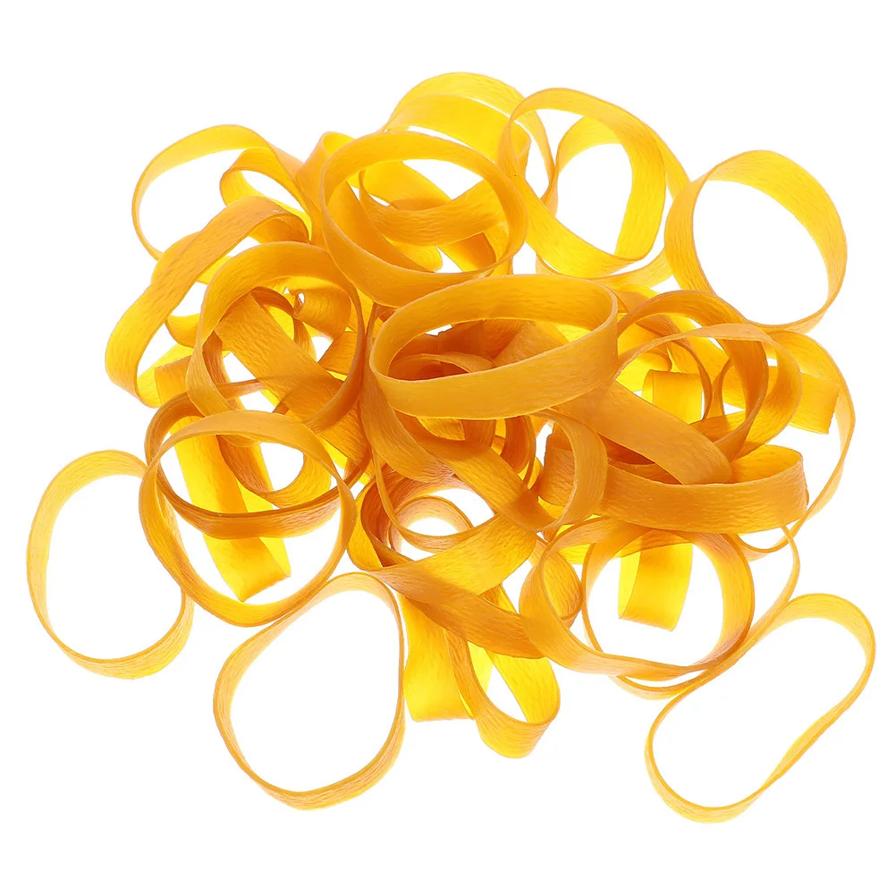 45 قطعة الأربطة المطاطية واسعة الثقيلة أربطة مرنة سميكة لربط سلة المهملات تثبيت في الهواء الطلق بقاء الاستخدام المنزلي السائبة تمتد #2