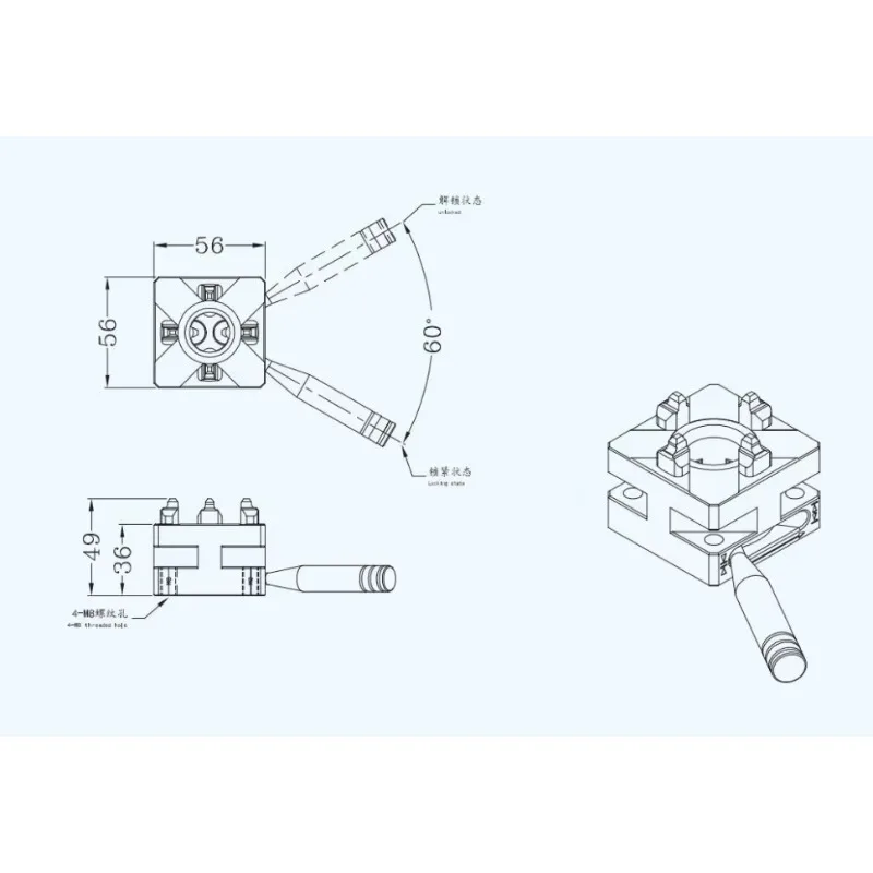 آلة شرارة دقيقة باستخدام الحاسب الآلي تتغير بسرعة ظرف يدوي