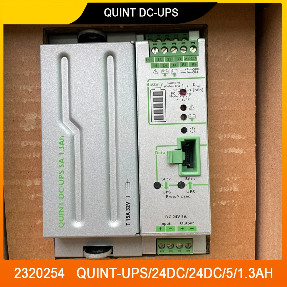 New 2320254 QUINT-UPS/24DC/24DC/5/1.3AH QUINT DC-UPS For Phoenix 24VDC/5A Uninterruptible Power Supply