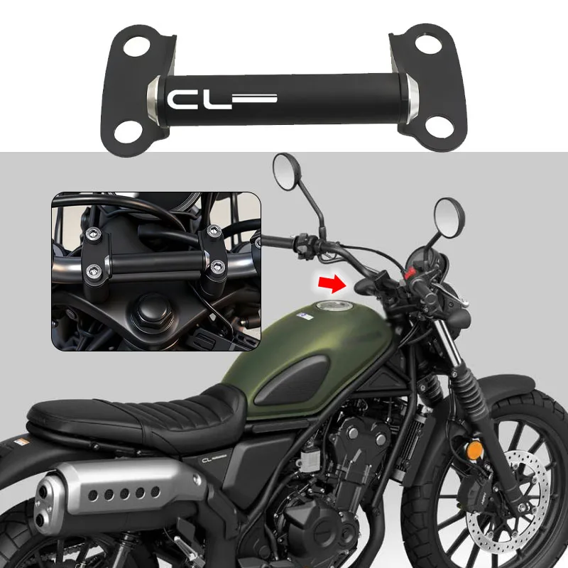 Motorcycle Accessories Mobile Phone Holder GPS Navigation Mount Bracket FOR HONDA CL250 CL300 CL500 2023 2024 2025