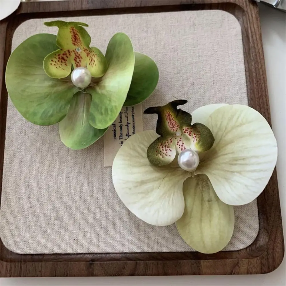 Bang Clips Orchid Butterfly Hair Clip Simple Duckbill Clip Hair Styling Tool Side Clip Bow Flower Hair Clips