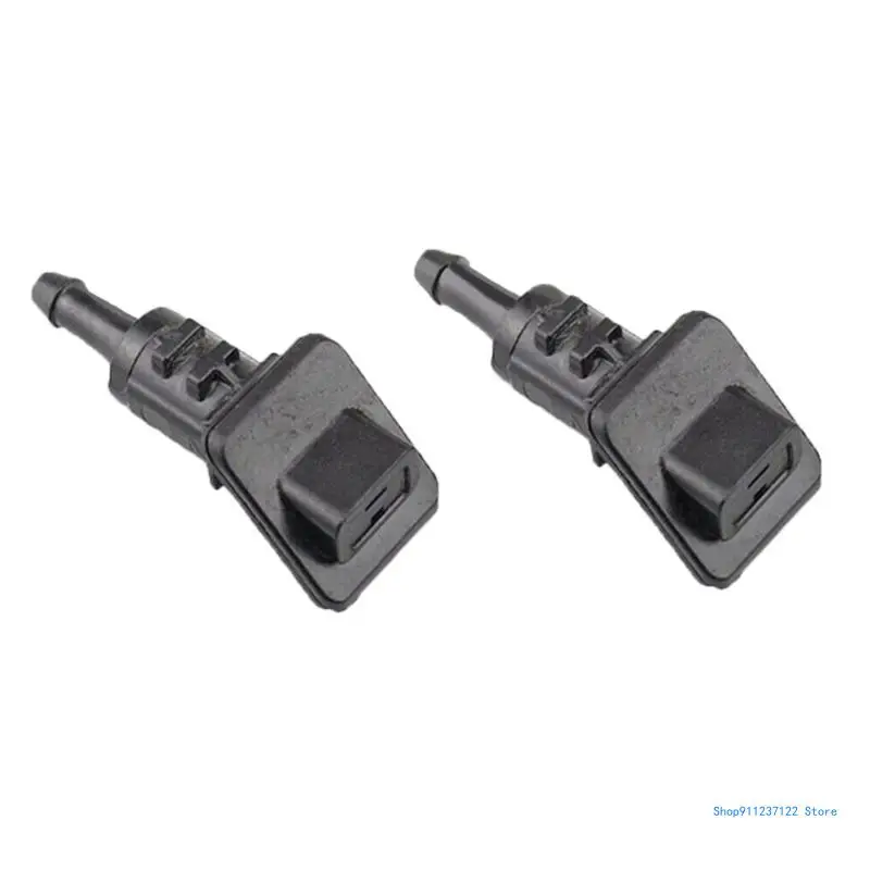 2Pcs Front Windshield Washer Nozzles 986301H510 Washer Jet with/without Tube Easy Fixing Used for Vehicles