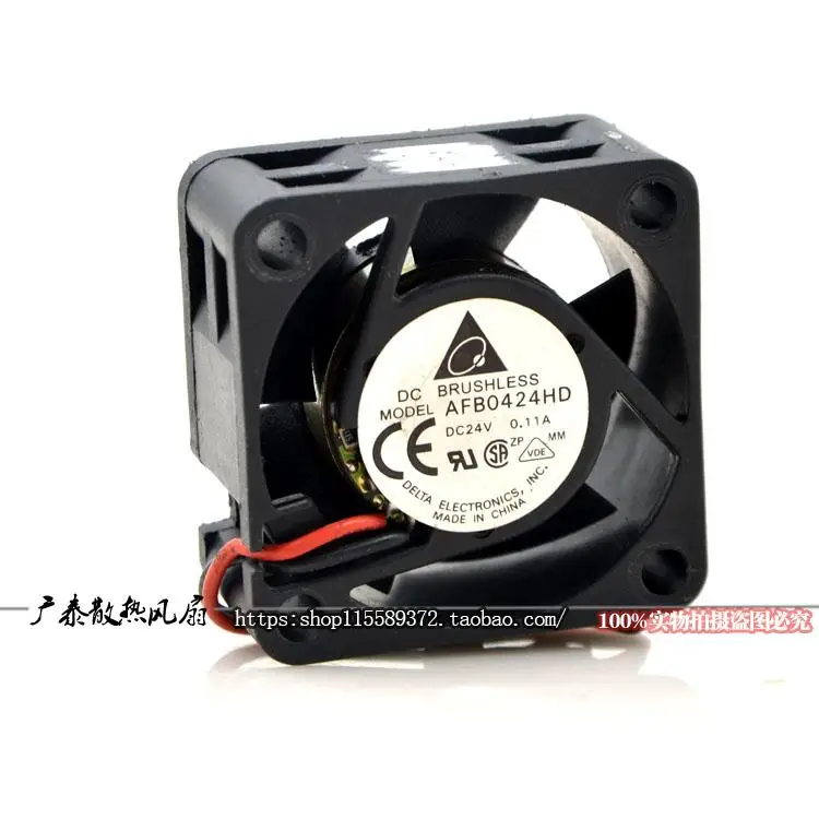

НОВЫЙ ОРИГИНАЛЬНЫЙ AFB0424HD 24 В 0,11 А 4020 40x40x20 мм Радиатор охлаждающего вентилятора