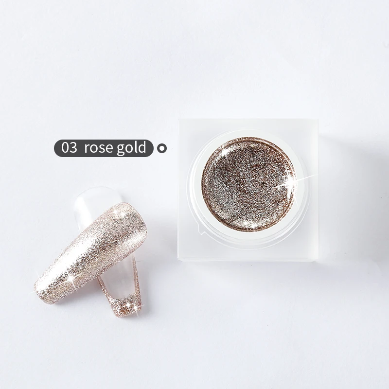 Neue Glitter Gel Polnische Shiny Platin Nagel Gel 5ml Nail art Blinkende Weg Tränken UV Semi Permanent Hybrid Vernis lack Lack – Detail 16