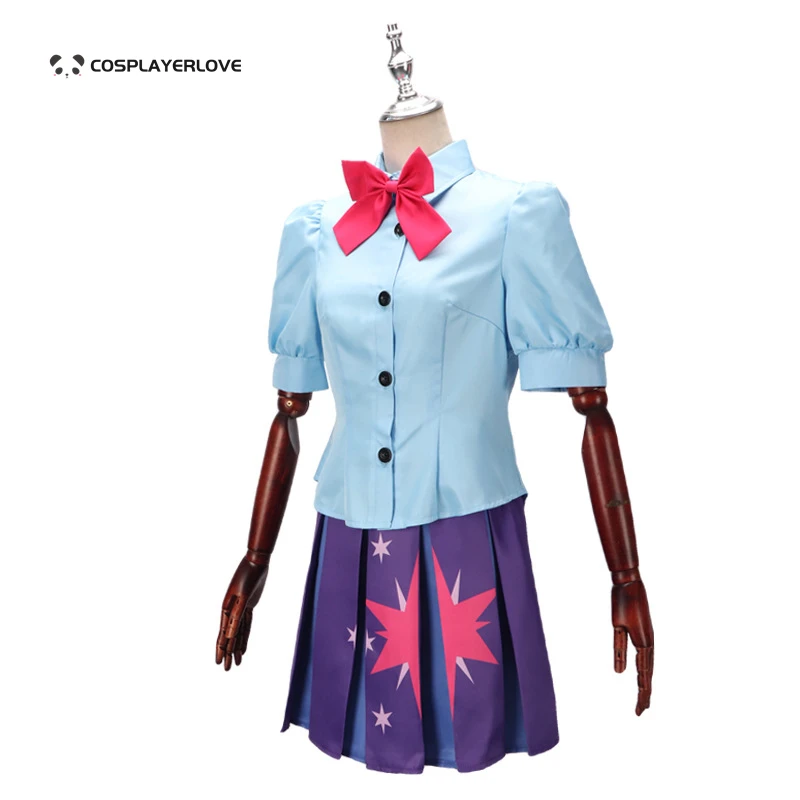 Twilight Sparkl Unicorn Princess Birthday Party Human Outfit halloweeen Cosplay Costume Halloween Outfit