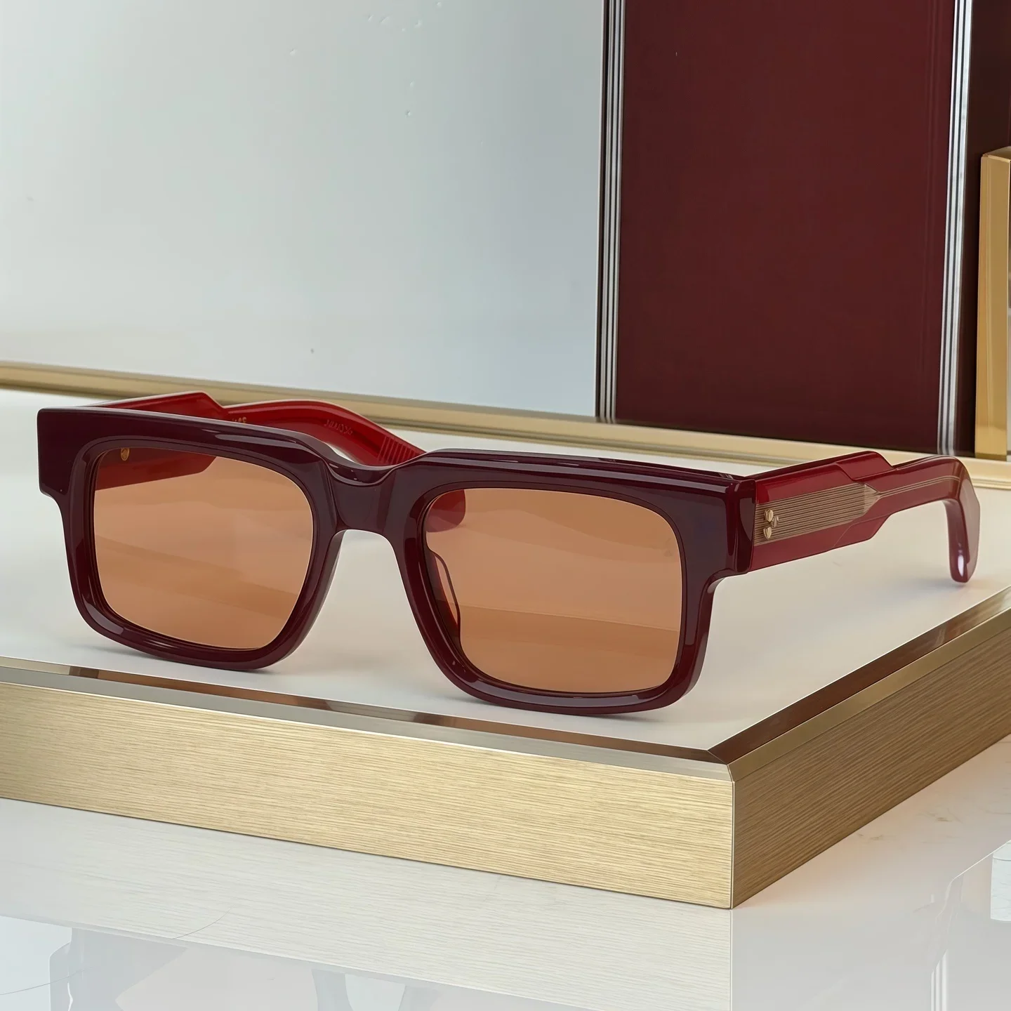 

JM HEMMINGS 51-22 Top Quality Sunglasses for Men Classic Women Luxury Designer Fashion sun glasses UV400 With box