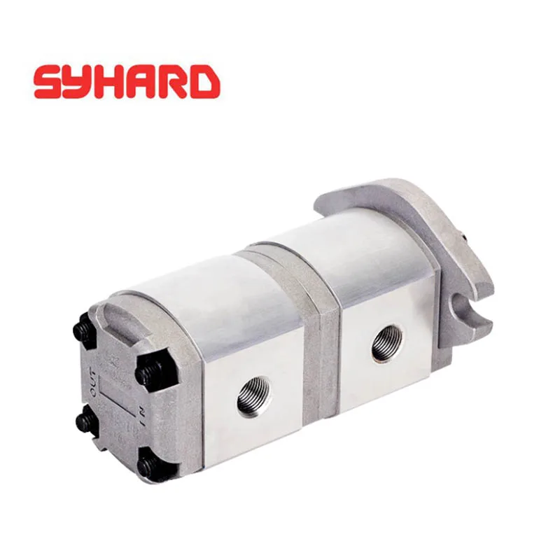 

HGP-11A F08/0.8R F6/0.8R F5/0.8R F8/5R F6/1R F5/1R Hydraulic Gear Double Pump High Pressure Gear Oil Pump