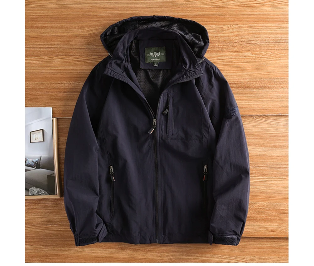 Autumn Men's Hiking Waterproof Jackets Men Outdoor Quick Dry Sports Climbing Hooded Coats Men Breathable Windbreaker Jackets 5XL 15 S702959e7ecb646bca7e6efbec762fdd1W